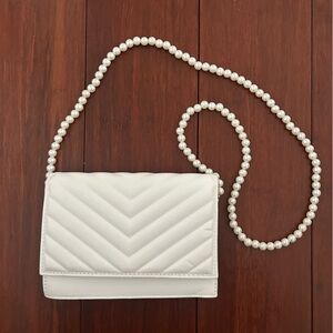 Pearl White Purse